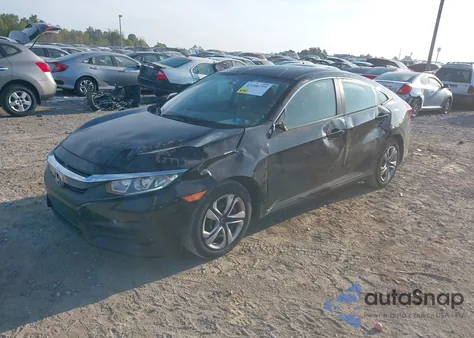 2018 Honda Civic Lx из США, поврежденный, VIN 2HGFC2F5XJH602256